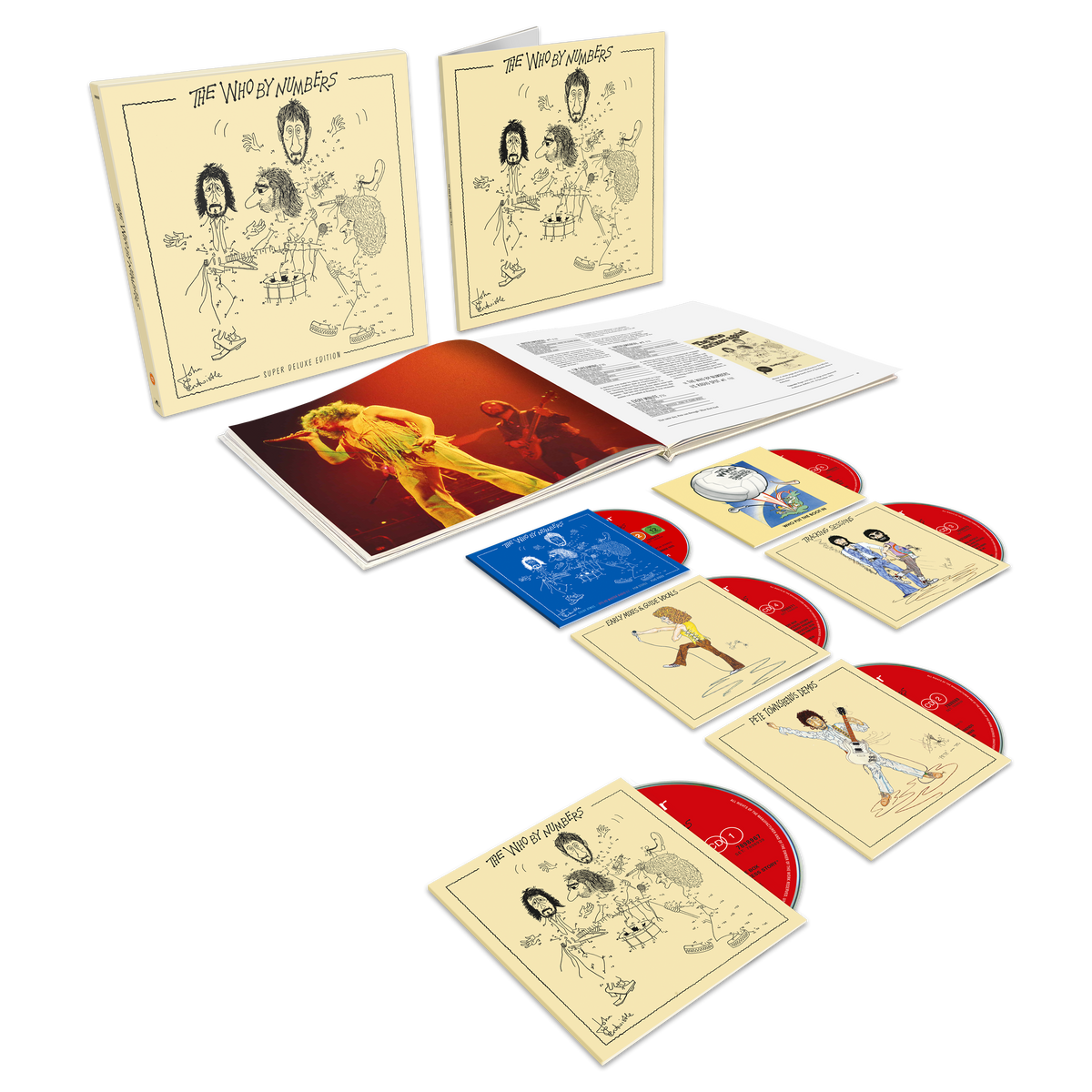 The Who By Numbers - Box Set (5CD + Blu-Ray)