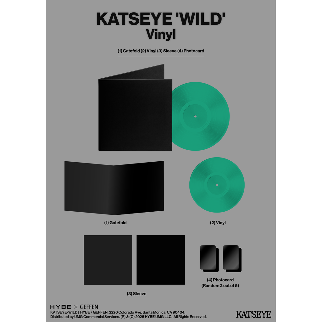 WILD - Vinilo (Color Precious Jade) + Tarjeta Firmada