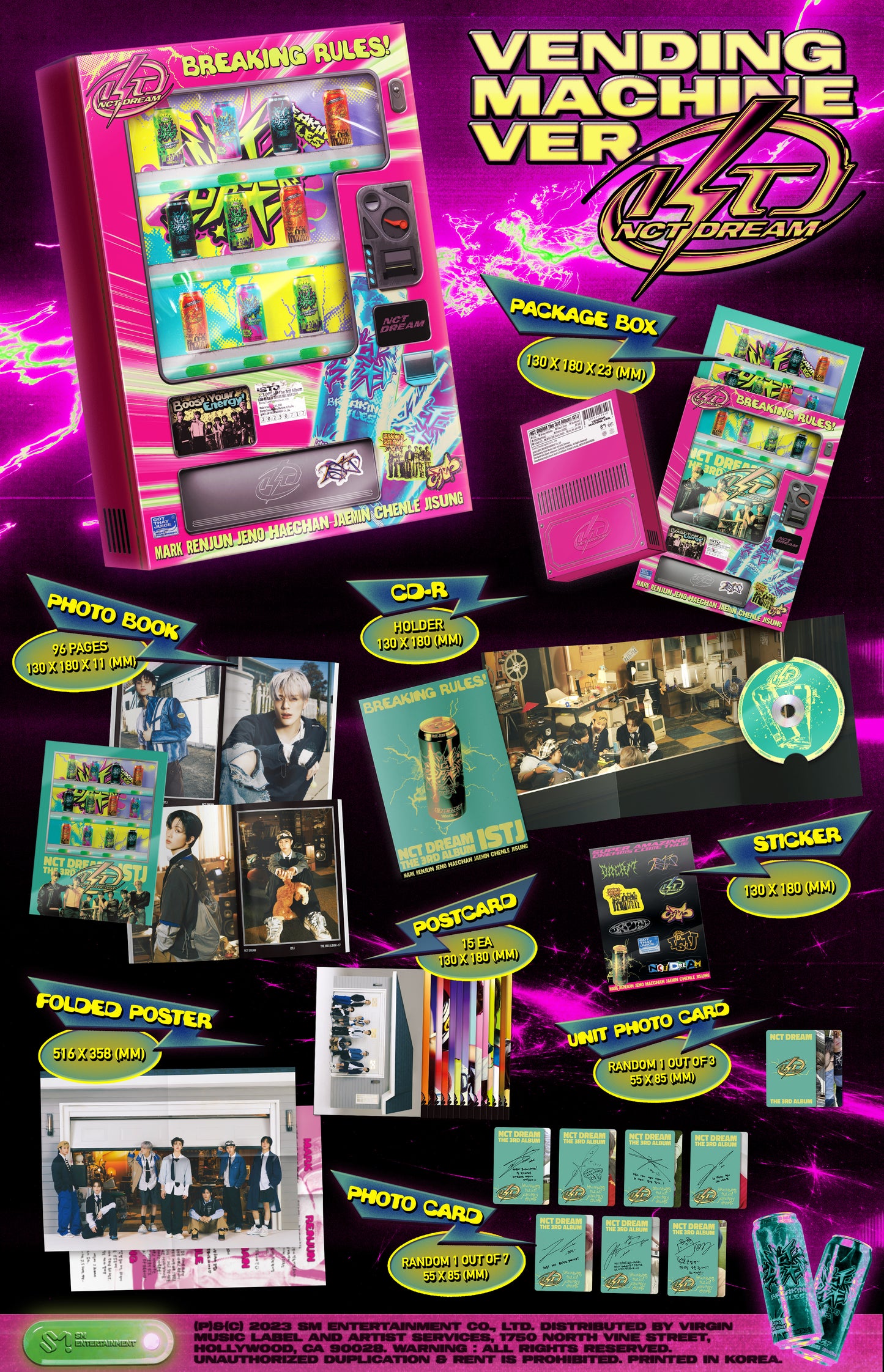 The 3rd Album 'ISTJ' (Vending Machine Ver.) - CD