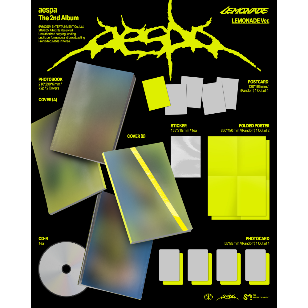 The 2nd Album 'LEMONADE' (LEMONADE Ver.) - CD