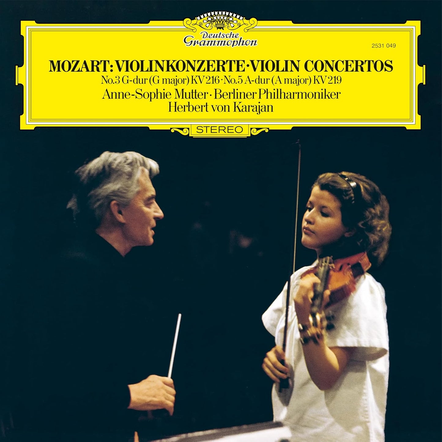 Mozart: Violin Concertos Nos. 3 & 5 - Vinilo