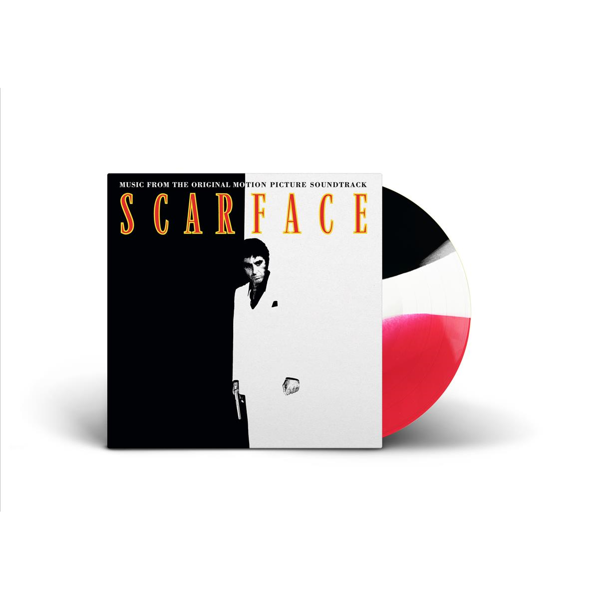 Scarface  - Vinilo (Edición Limitada Color Rojo, Blanco y Negro Efecto Swirl)