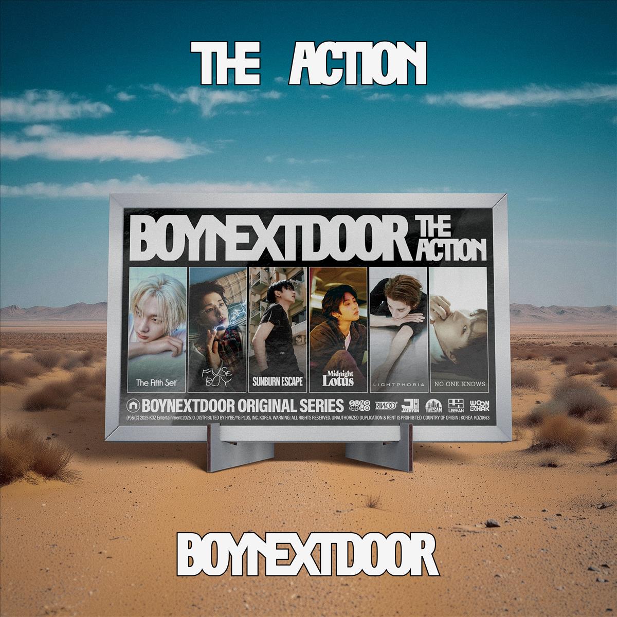 BOYNEXTDOOR 5th EP [The Action] (Frame ver.) - CD