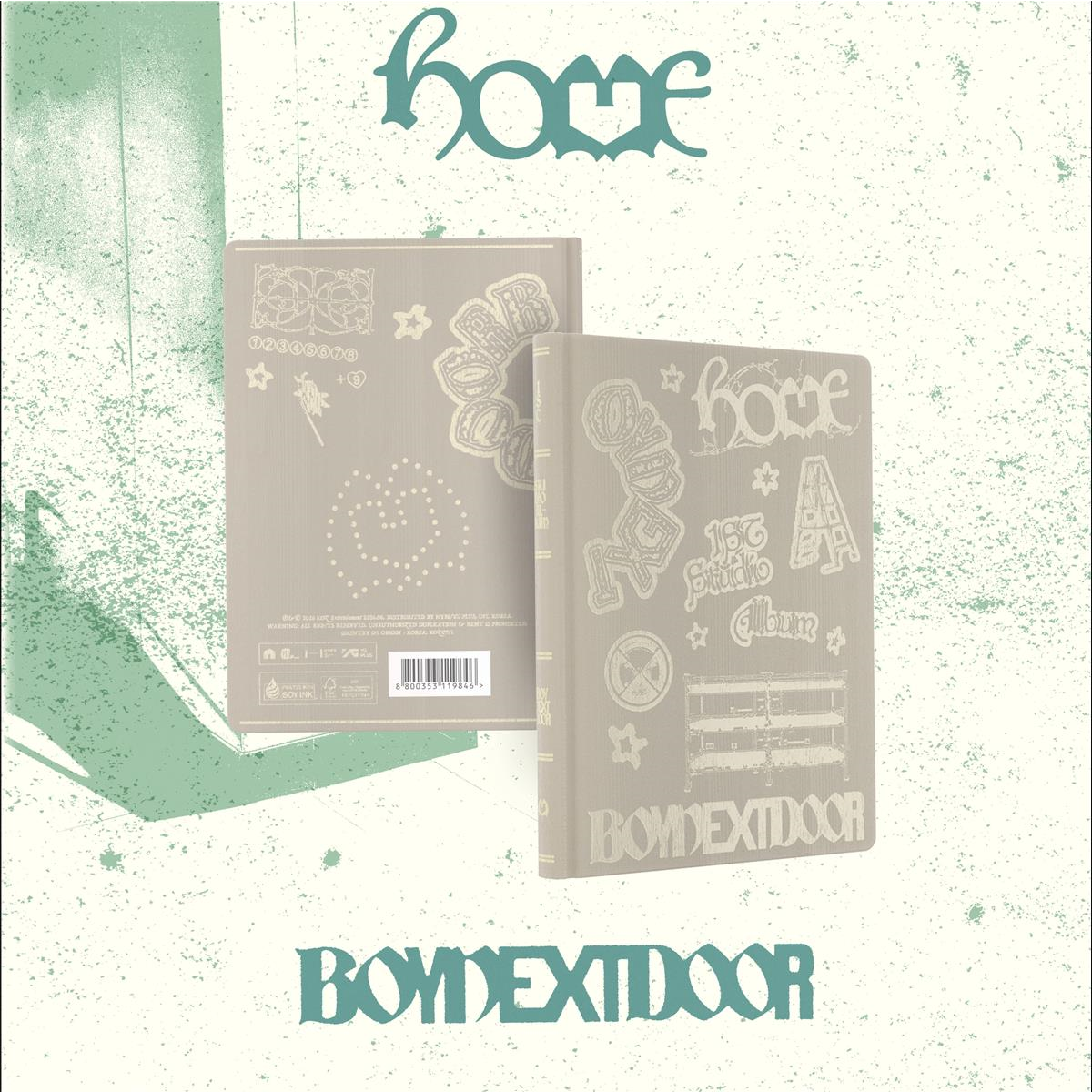 1st STUDIO ALBUM 'HOME' (BUNKER ver.) - CD