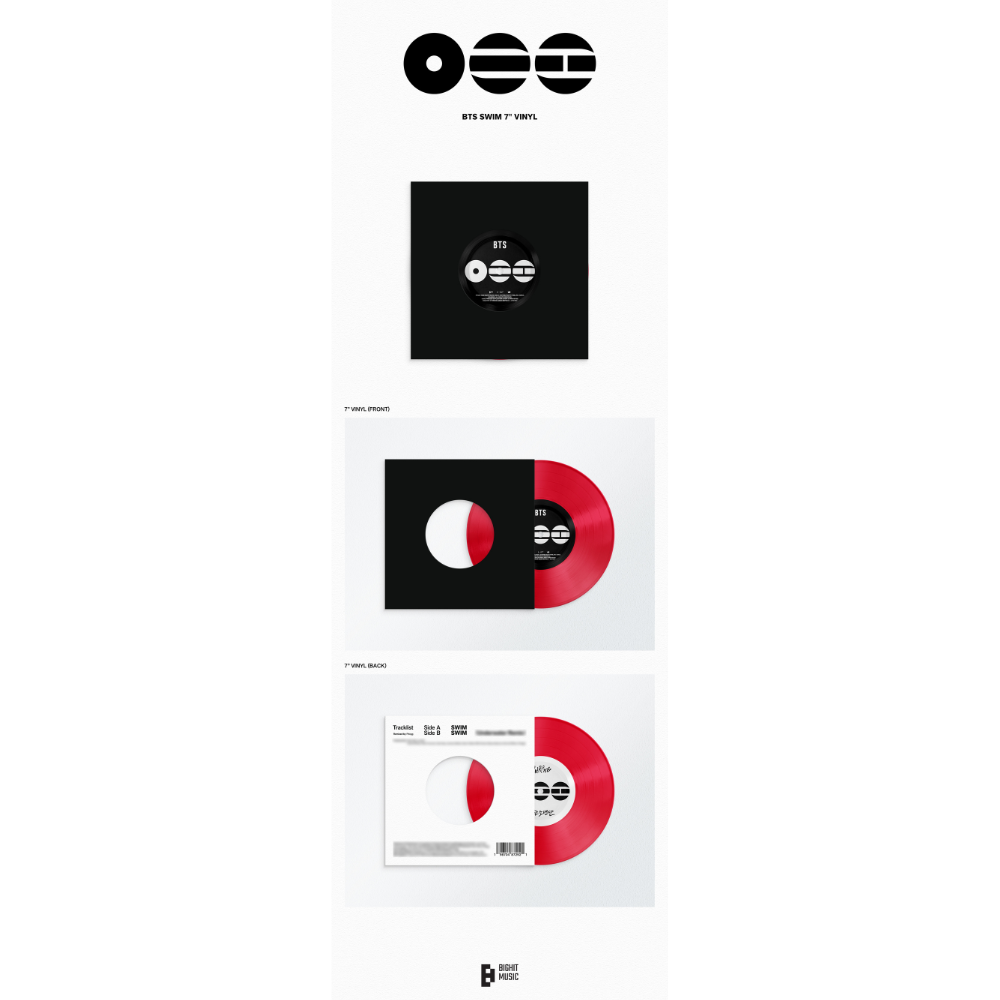 BTS SWIM Vinilo 7" (Edición Exclusiva)