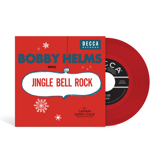 Jingle Bell Rock / Captain Santa Claus (And His Reindeer Space Patrol) - Vinilo 7" (Edición Exclusiva Color Rojo Manzana)