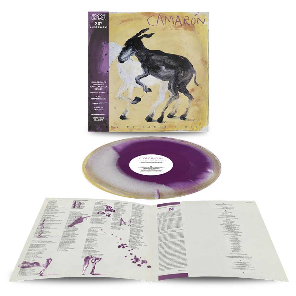 Potro de Rabia y Miel (Edición 30º Aniversario) - Vinilo (Color Blanco, Mostaza y Morado Efecto A Side / B Side LP)