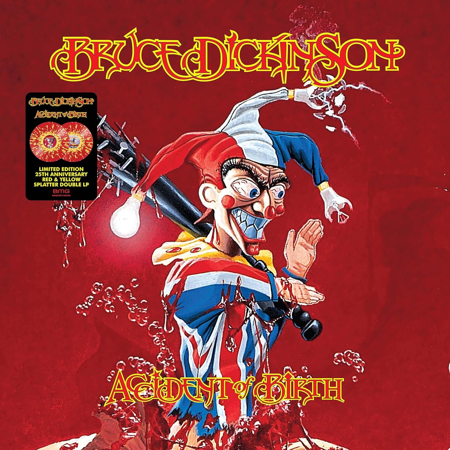 Accident Of Birth (25th Anniversary) - Vinilo (Edición Limitada Color Splatter Azul)