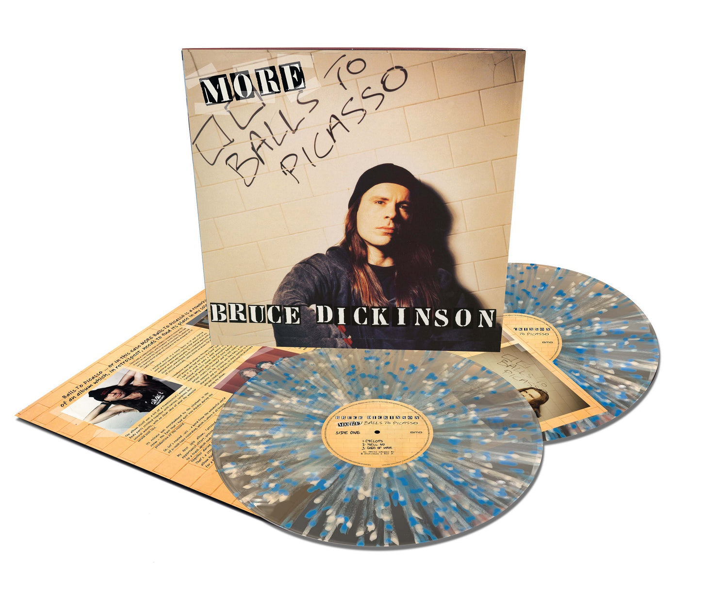More Balls to Picasso - Vinilo (Color Transparente con splatter Blanco y Azul 2LP)