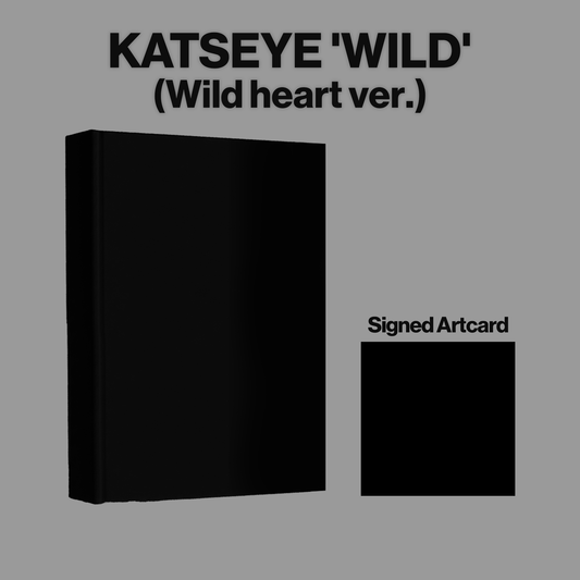 WILD (Wild Heart ver.) - CD + Tarjeta Firmada