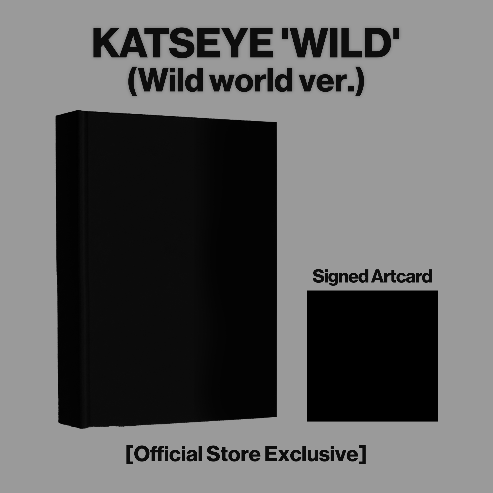 WILD (Wild World ver.) - CD (Edición Exclusiva) + Tarjeta Firmada