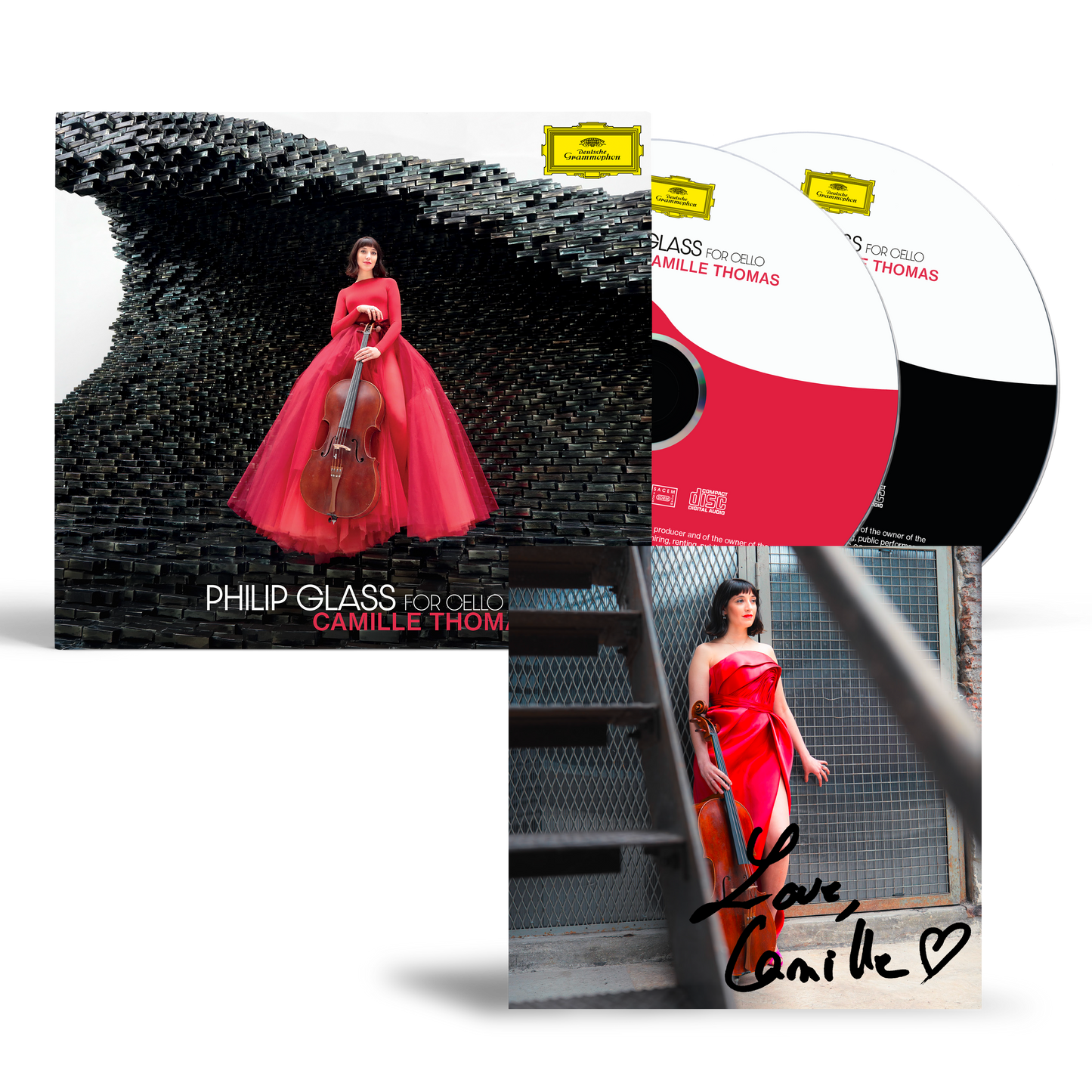 Philip Glass: For Cello - CD (2CD) + Tarjeta Firmada
