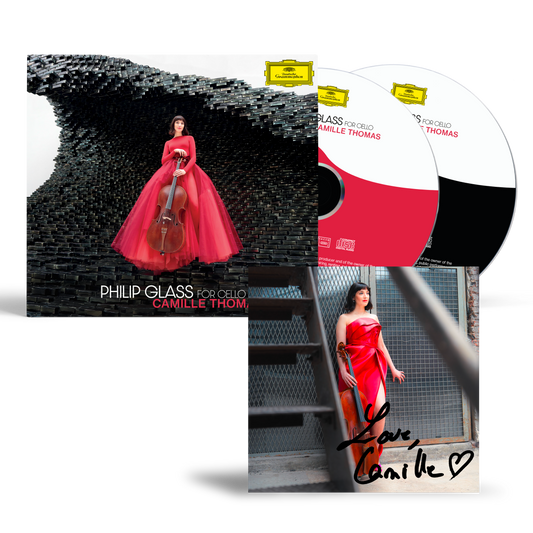 Philip Glass: For Cello - CD (2CD) + Tarjeta Firmada