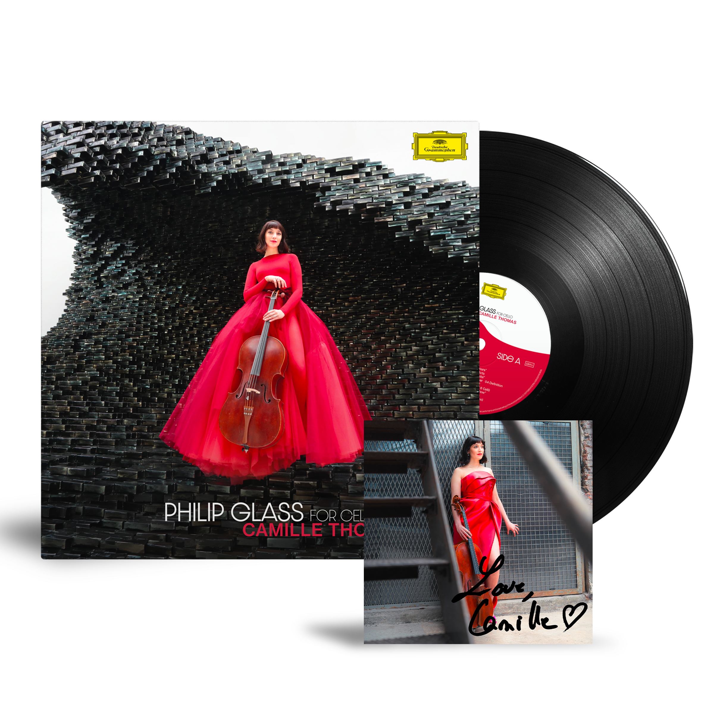Philip Glass: For Cello - Vinilo + Tarjeta Firmada
