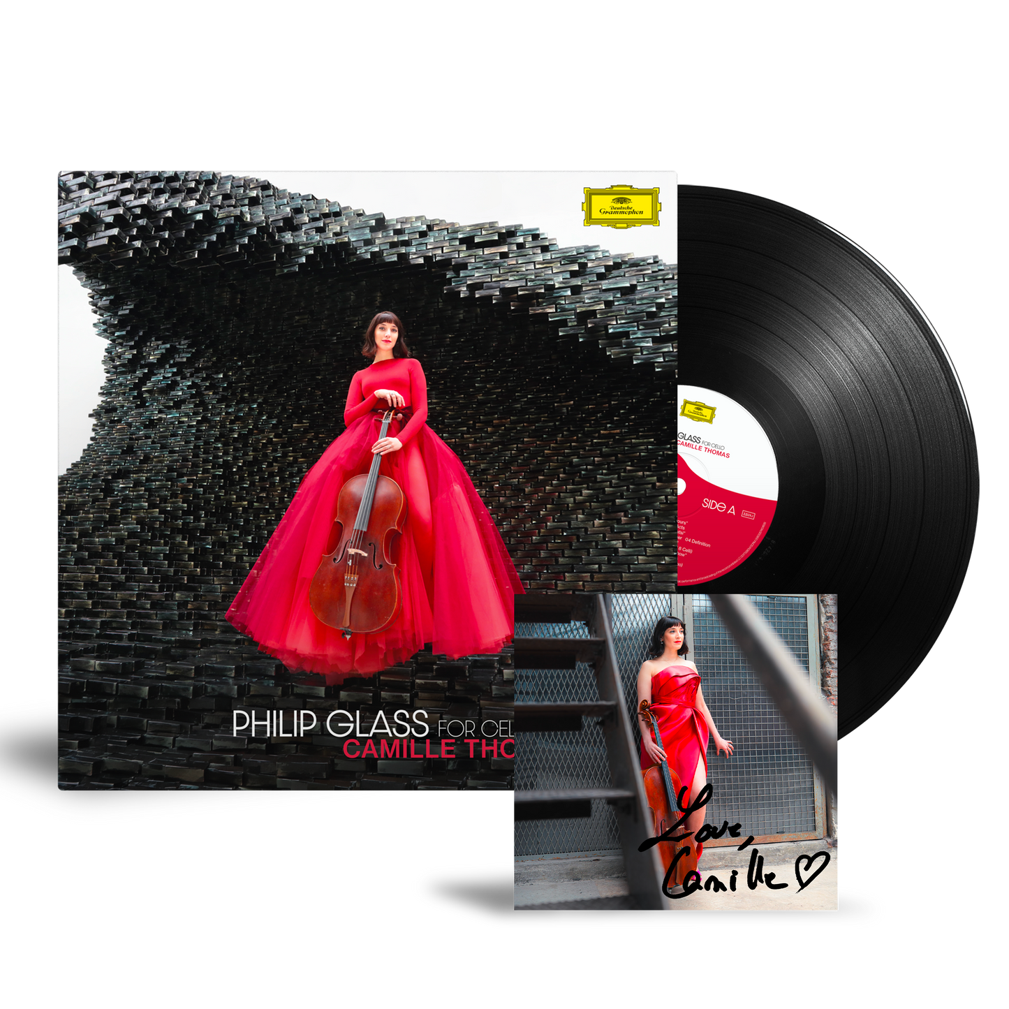 Philip Glass: For Cello - Vinilo + Tarjeta Firmada