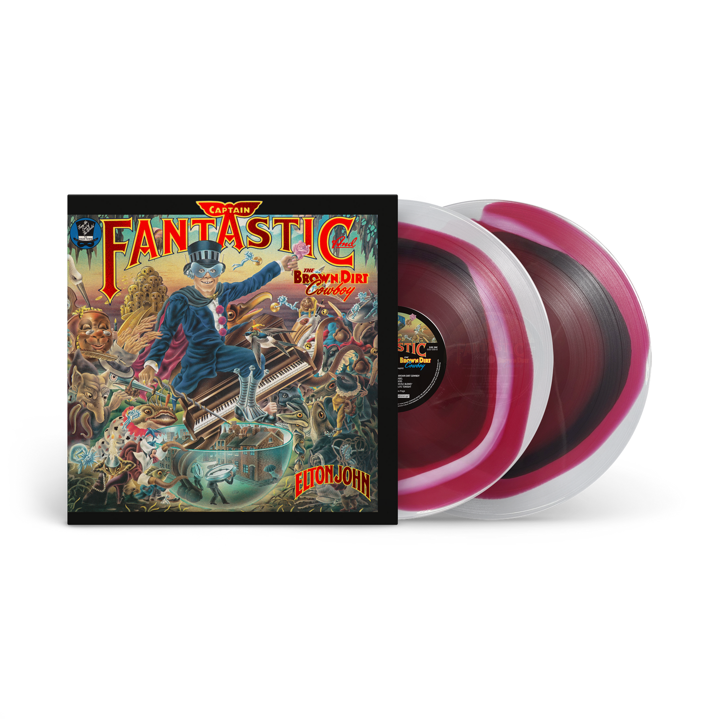 Captain Fantastic And The Brown Dirt Cowboy 50 Aniversario - Vinilo (Edición Limitada Tricolor 2LP)