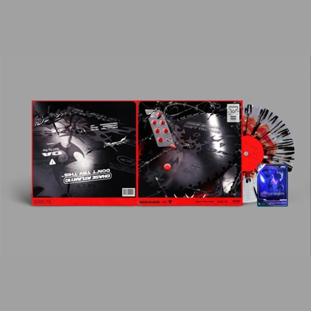 DON’T TRY THIS - Vinilo (Color Transparente Efecto Smush Rojo, Naranja, Negro y Blanco)