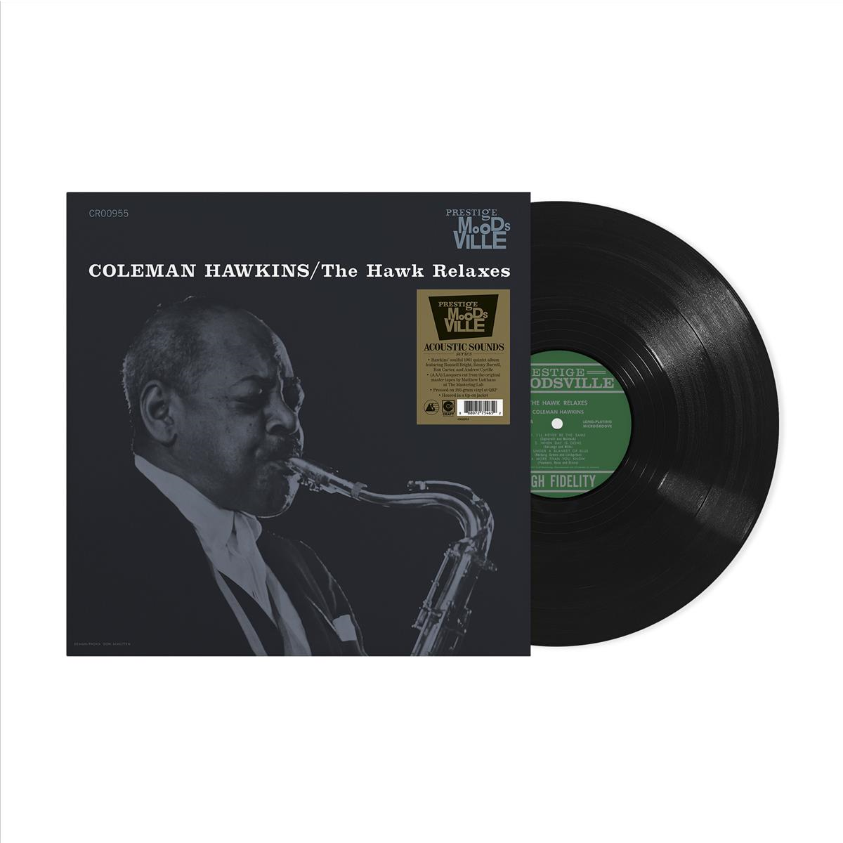 The Hawk Relaxes Remastered 2026  (Moodsville Acoustic Sounds Series) - Vinilo