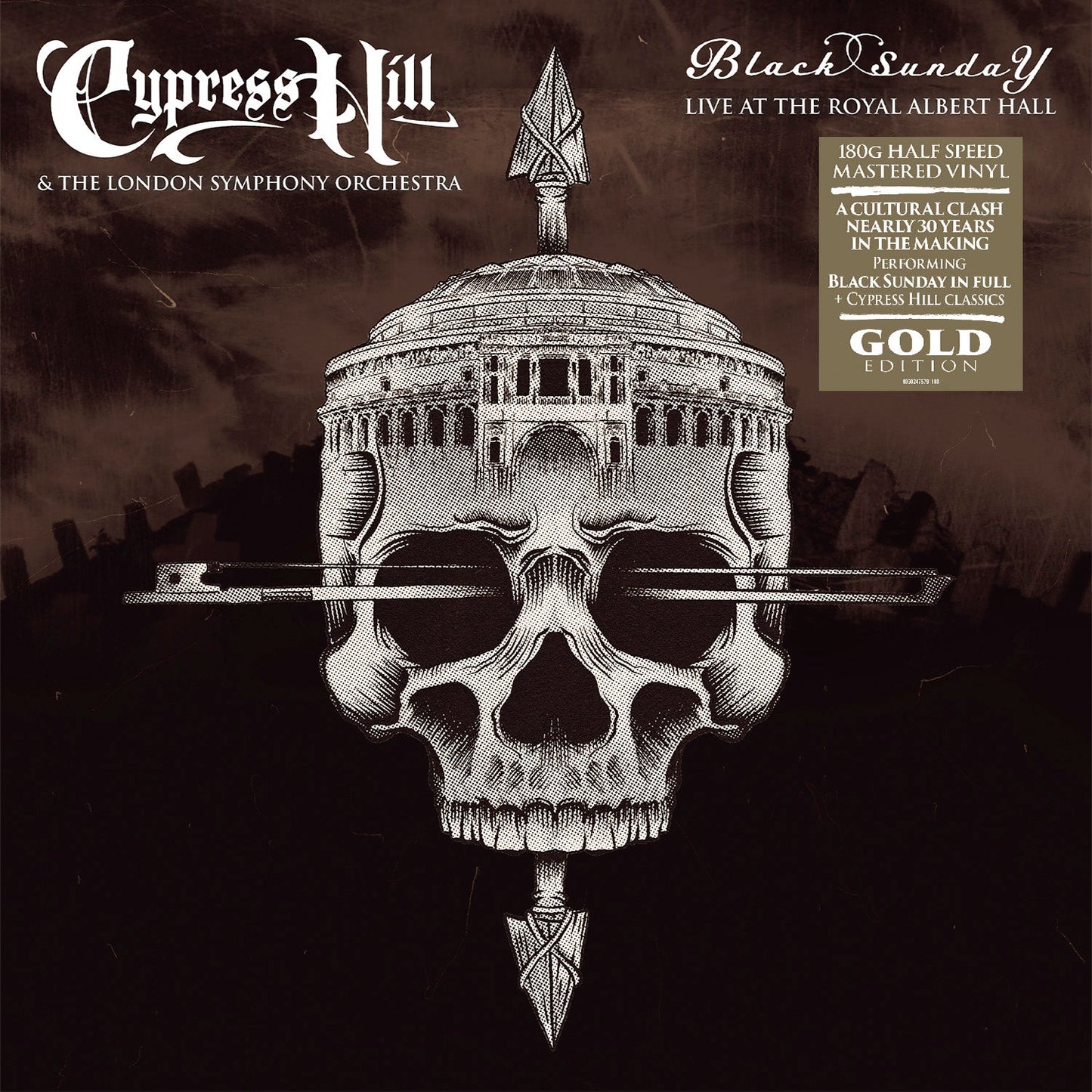 Black Sunday Live At The Royal Albert Hall - Vinilo (Edición Exclusiva Color Oro 2LP)
