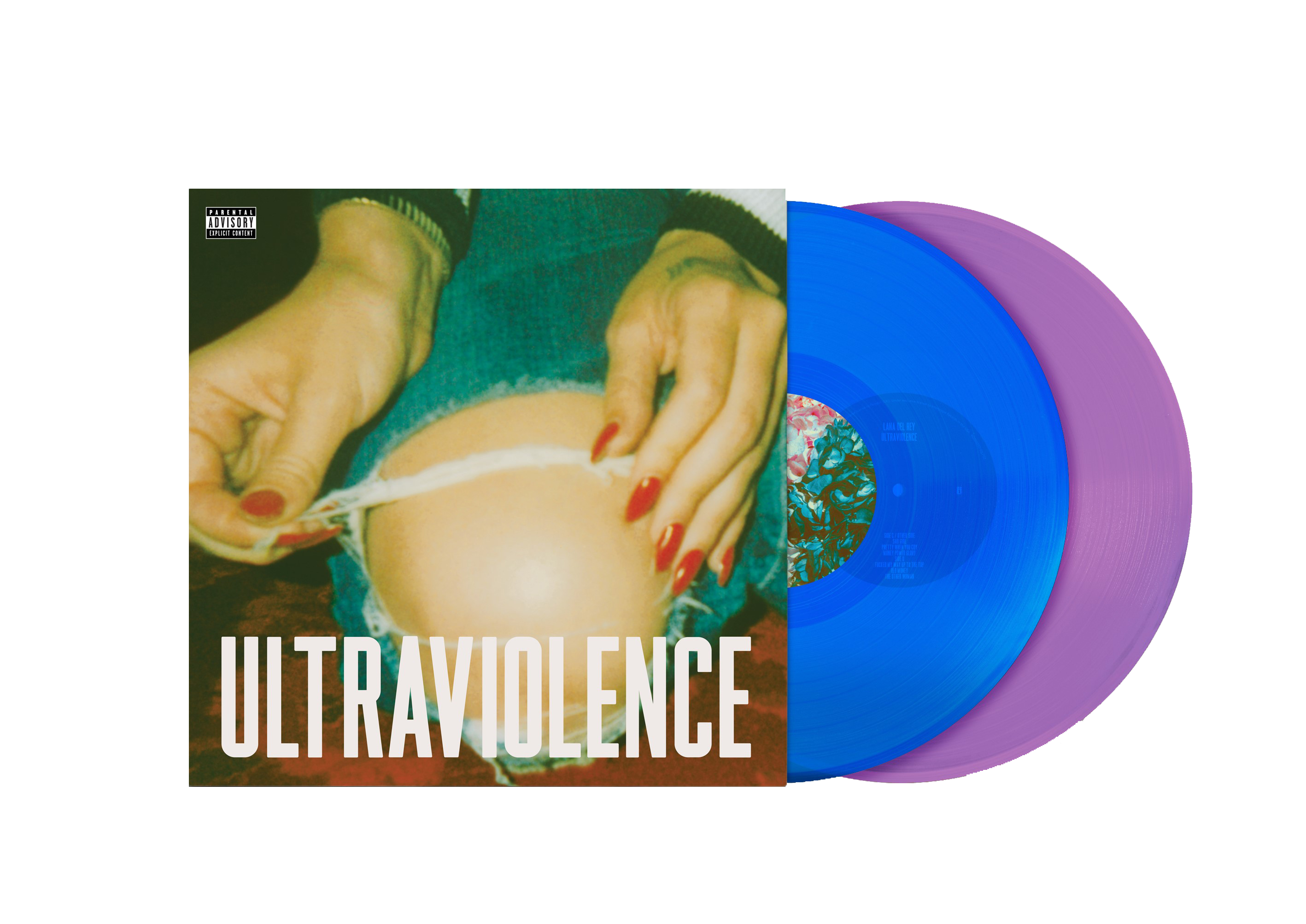 Lana Del Rey - ULTRAVIOLENCE - Vinilo (Edición Exclusiva Color Azul  Traslúcido y Violeta Opaco. Alt Cover 2LP) –