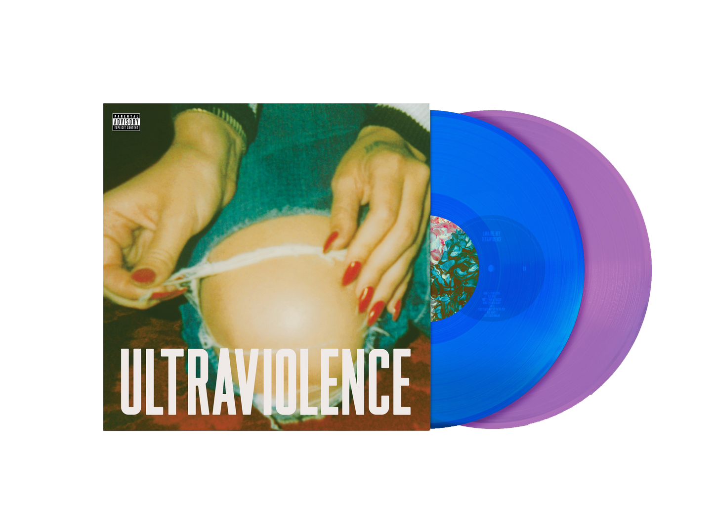 ULTRAVIOLENCE - Vinilo (Edición Exclusiva Color Azul Traslúcido y Violeta Opaco. Alt Cover 2LP)
