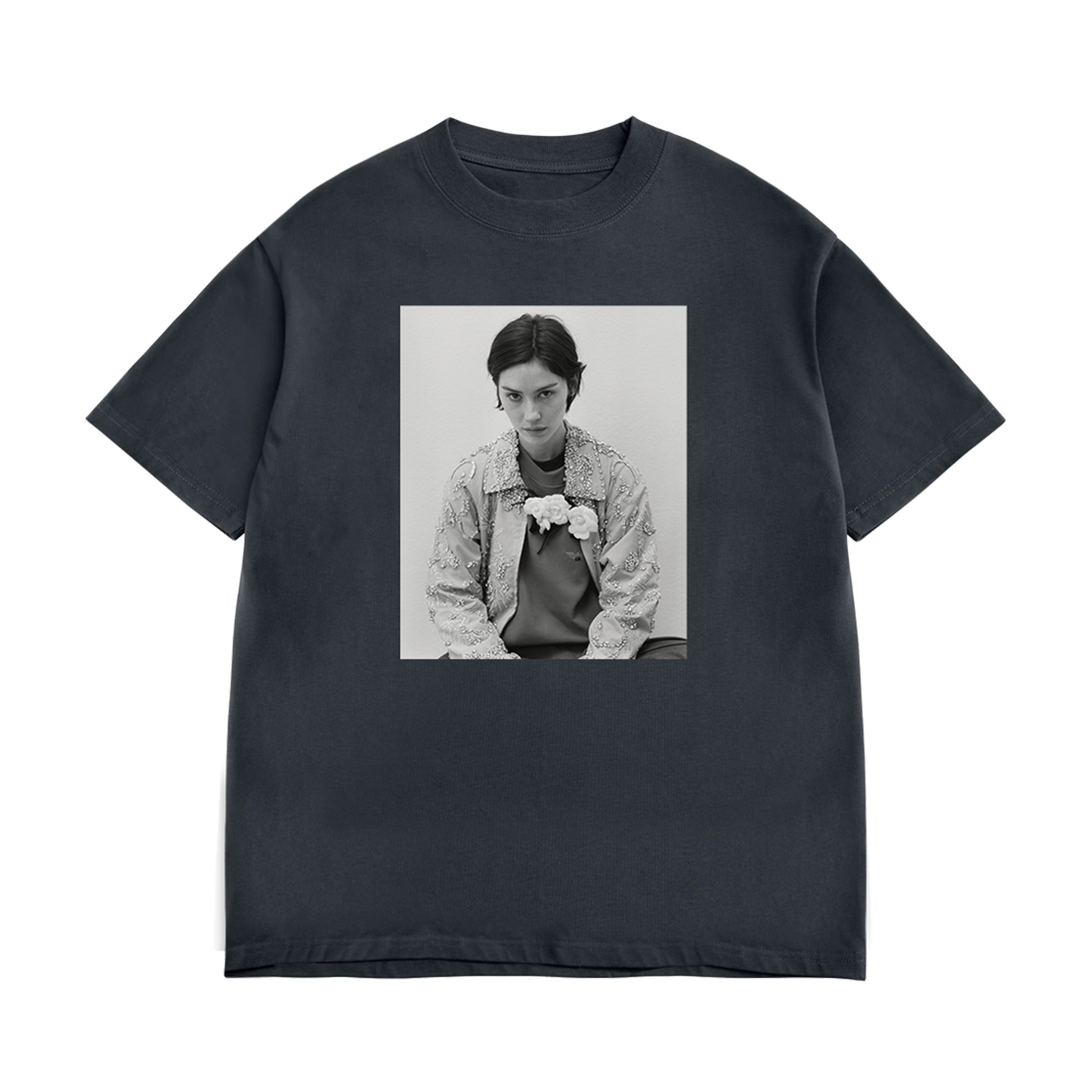 Daughter from Hell Photo G.A. Washed Black T-shirt