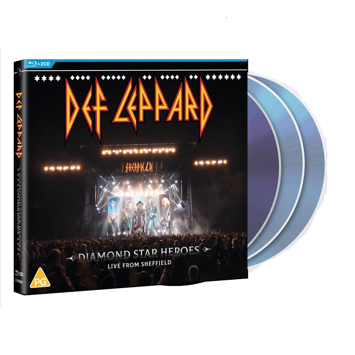 Diamond Star Heroes Live From Sheffield - 2CD + Blu-Ray