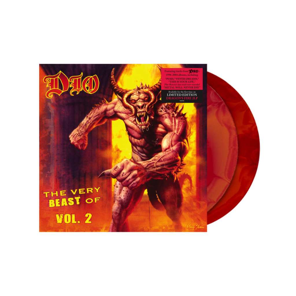 The Very Beast Of Dio Vol. 2 - Vinilo (Color Dragon's Fire con efecto splatter 2LP)