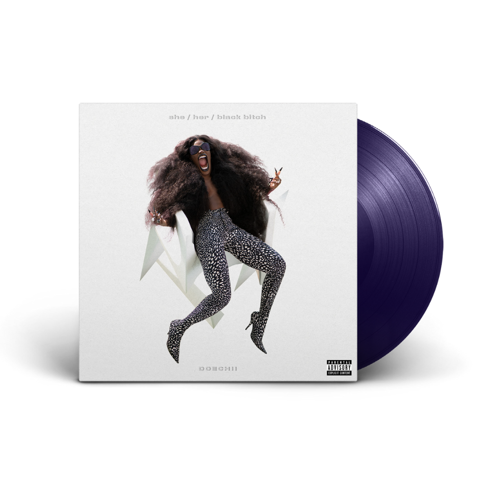 she / her / black bitch - Vinilo (Edición Exclusiva Color Midnight Indigo)