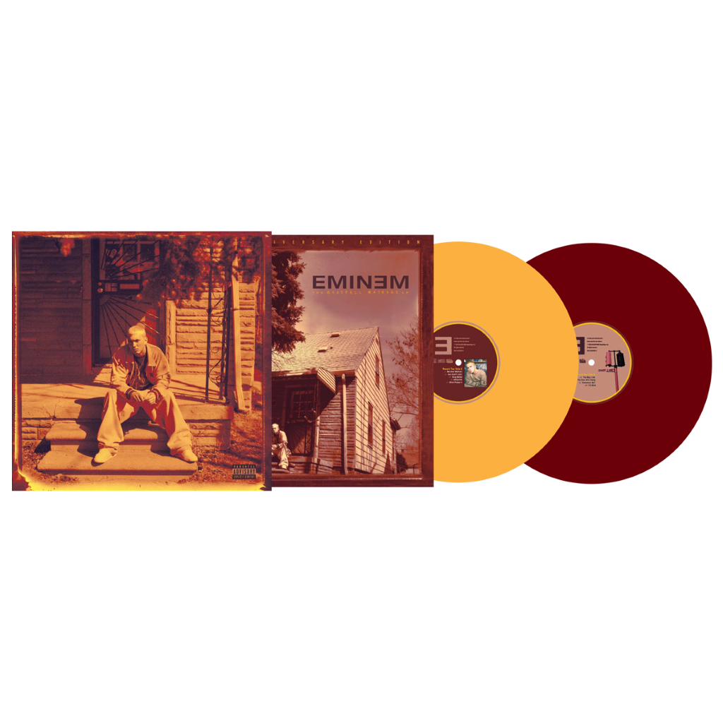 The Marshall Mathers: 25th Anniversary Edition - Vinilo (Edición Exclusiva Color Rojo y Dorado 2LP)