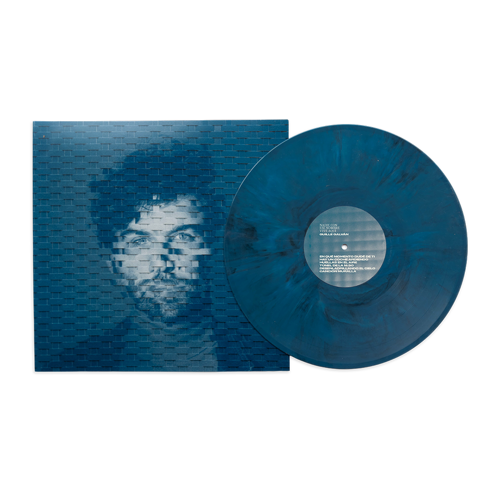 Nadie Con Ese Nombre Vive Aquí - Vinilo (Color Azul Marmolado)