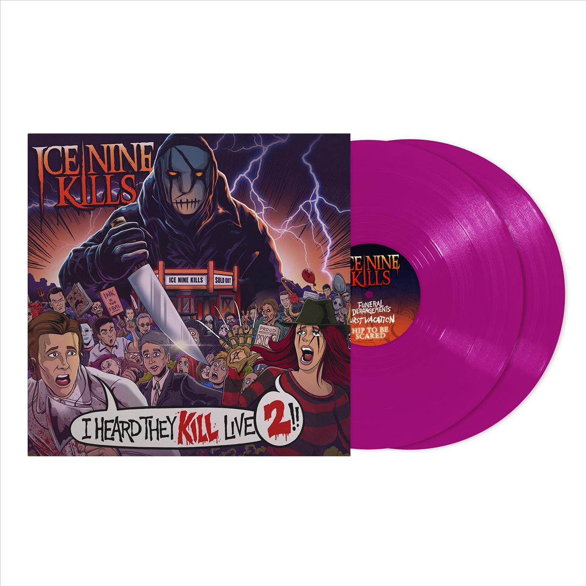 I HEARD THEY KILL LIVE 2 - Vinilo (Color Violeta 2LP)