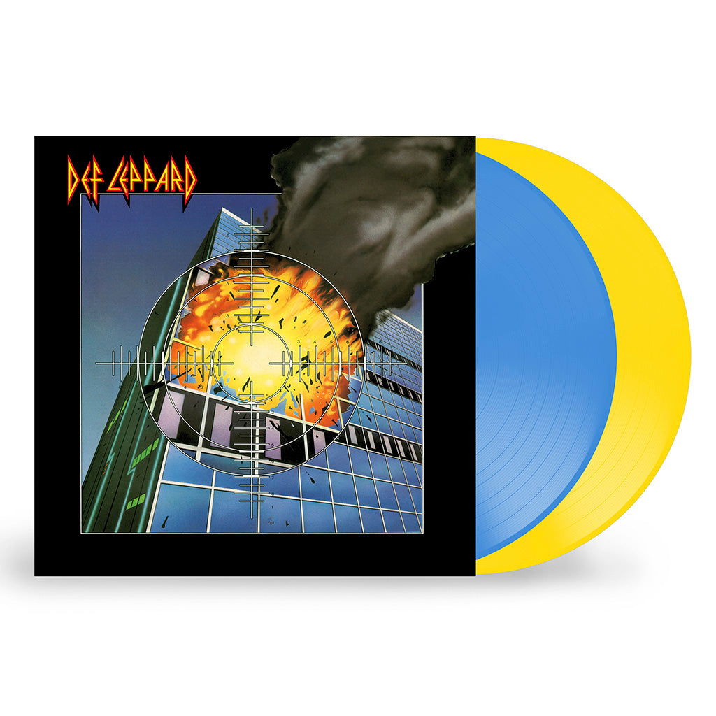Pyromania - Vinilo (Edición Exclusiva Color Azul y Amarillo 2LP)