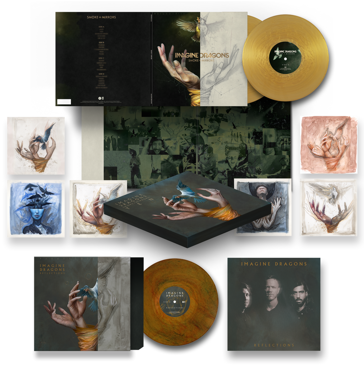 Smoke + Mirrors: Ten - Box Set (Edición Exclusiva Color 3LP)