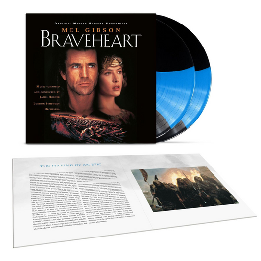 Braveheart - Vinilo (Edición Deluxe Negro y Azul 2LP)