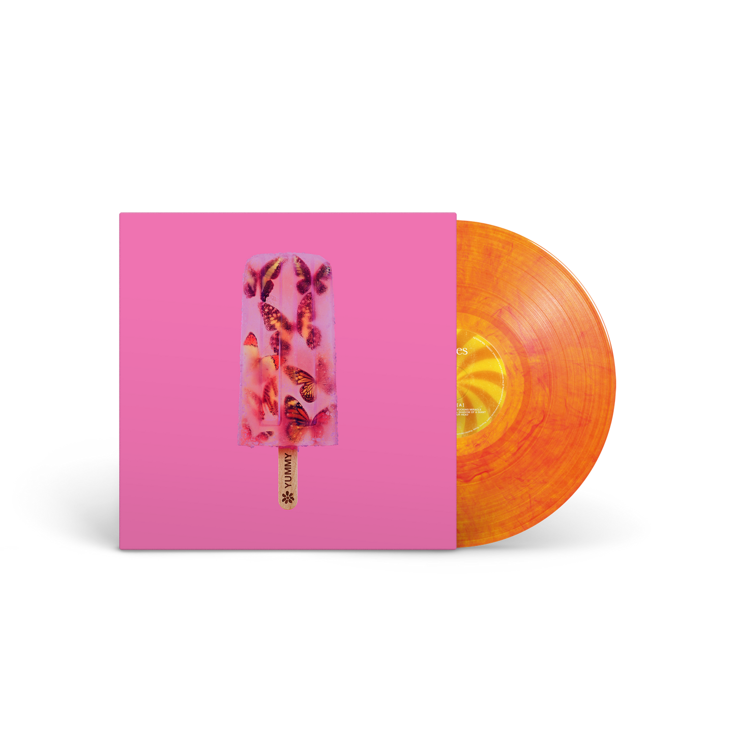 YUMMY - Vinilo (Edición Exclusiva Color Rojo y Amarillo Transparente Marmolado)