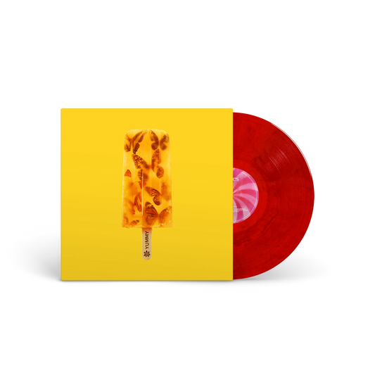 YUMMY - Vinilo (Color Rojo y Negro Marmolado)
