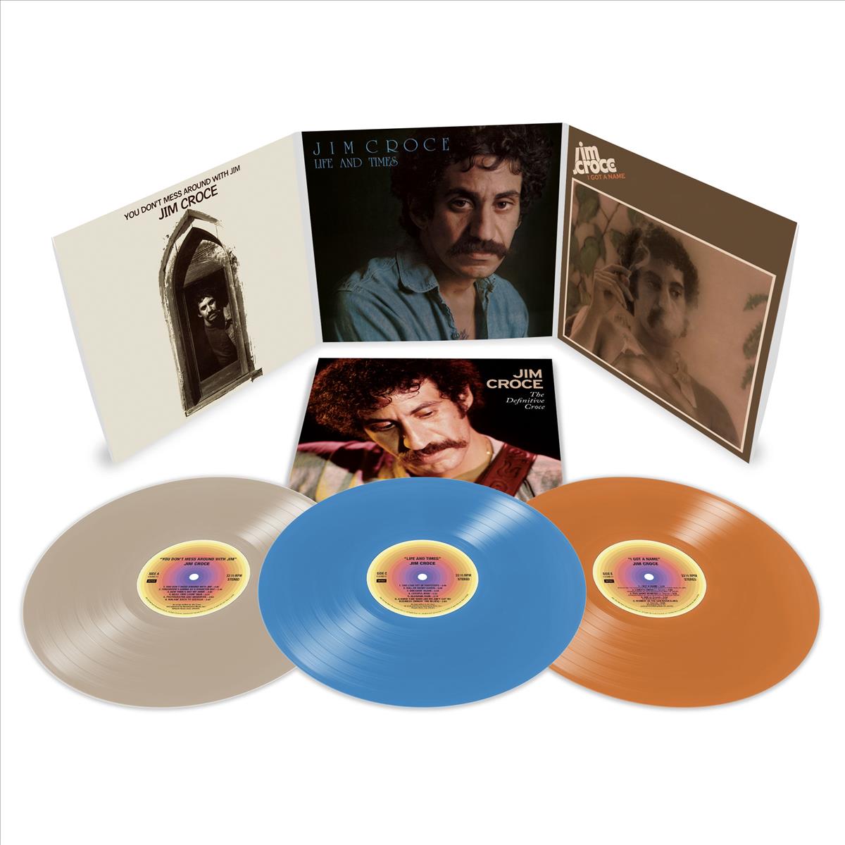 The Definitive Croce - Vinilo (Edición Limitada  Color Naranja, Azul y Beige)