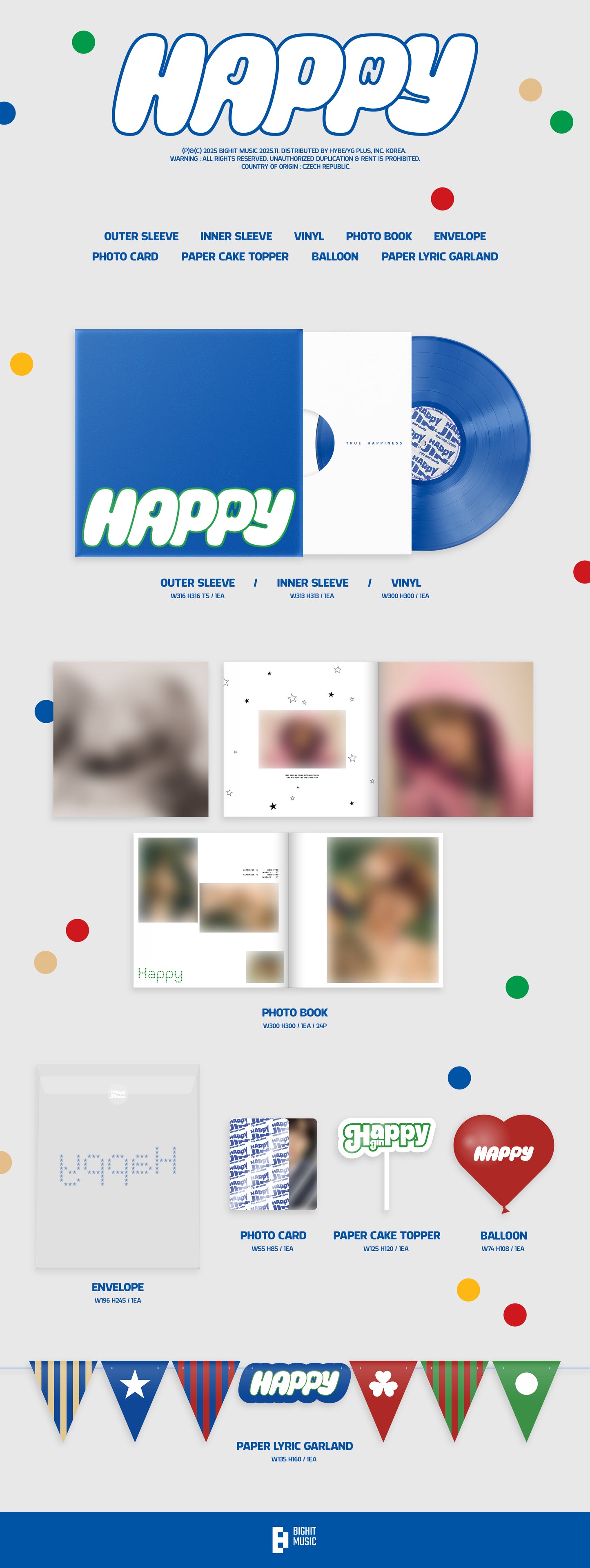 Happy - Vinilo