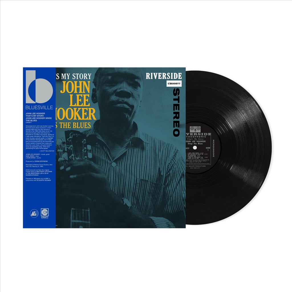 That's My Story: John Lee Hooker Sings The Blues (Bluesville/Acoustic Sounds Series) - Vinilo