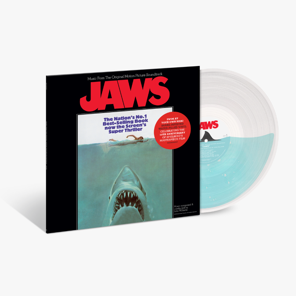 Jaws (Music From The Original Motion Picture Soundtrack) - Vinilo (Edición Exclusiva "Shark-Infested" Efecto Líquido)
