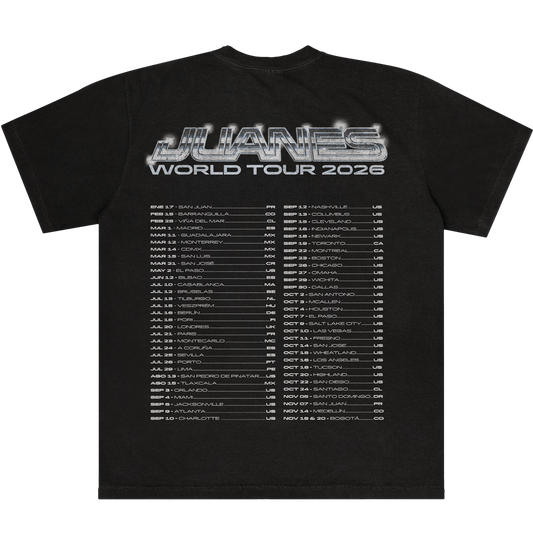 Camiseta Juanes World Tour 2026