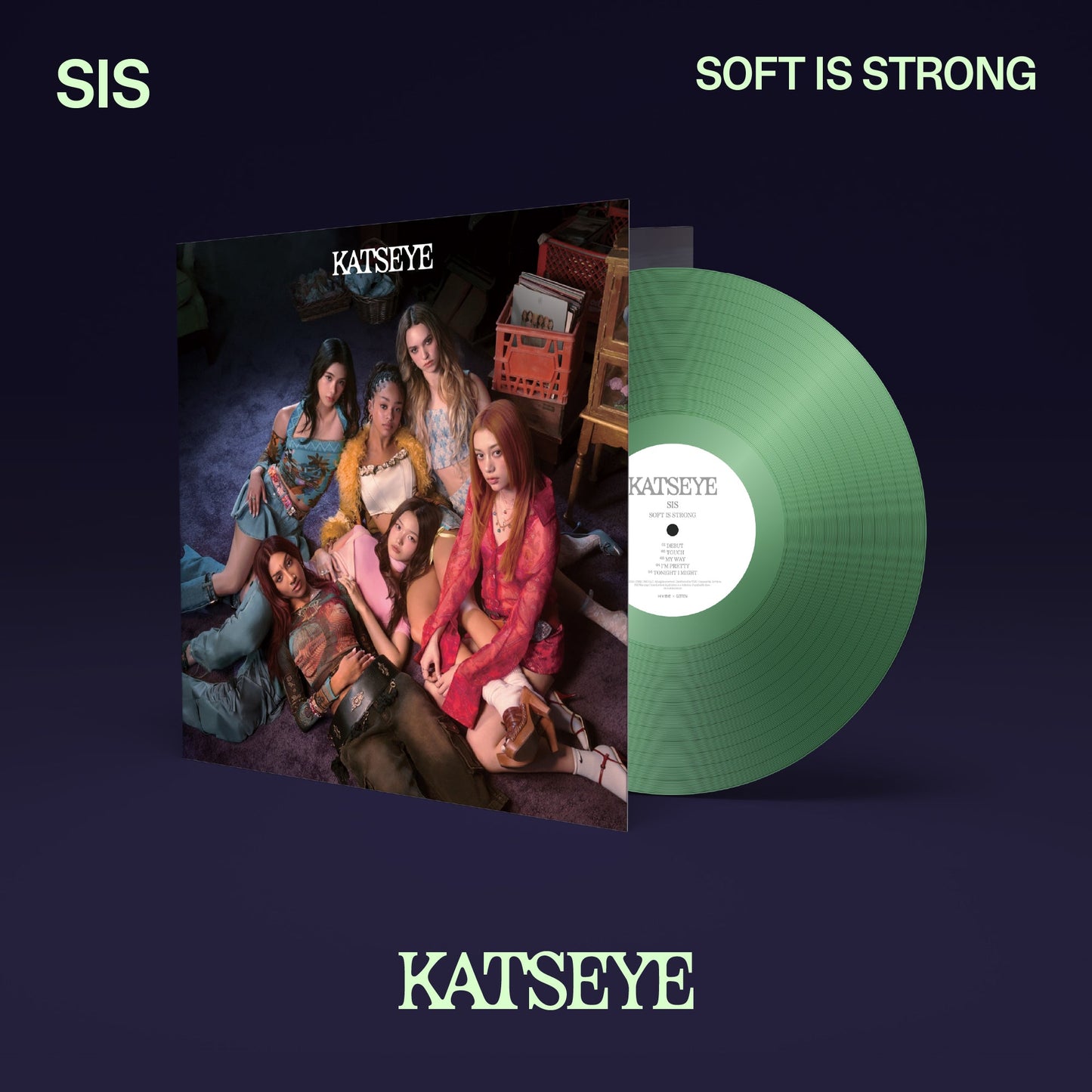 "SIS (Soft Is Strong)" - Vinilo (Color Verde)