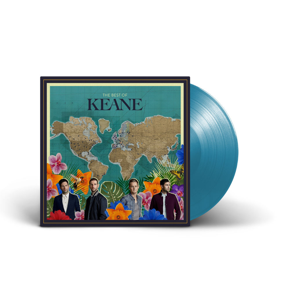 The Best Of Keane  - Vinilo (Edición Limitada Color Aqua Blue 2LP)