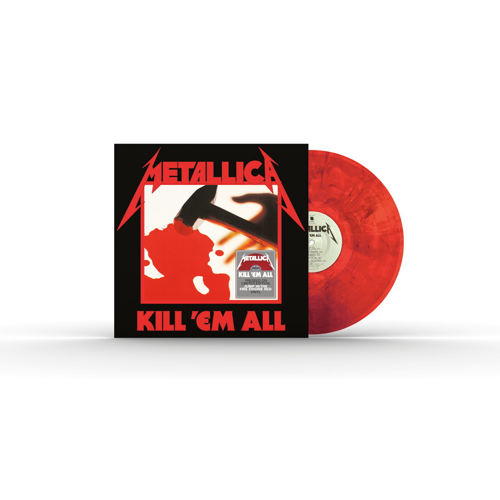 Metallica - Kill 'Em All - Vinilo (Color Jump In The Fire Engine Red) –