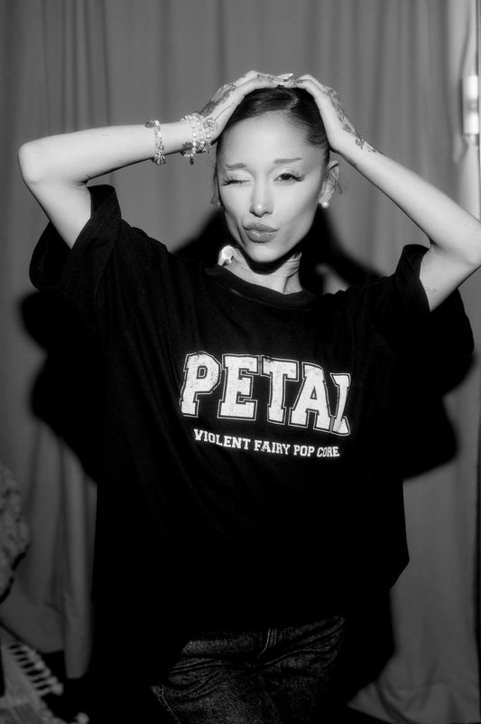 petal core t-shirt (black)