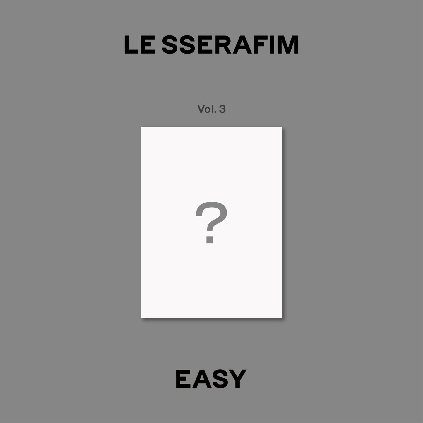 3rd Mini Album 'EASY' (SHEER MYRRH ) - CD