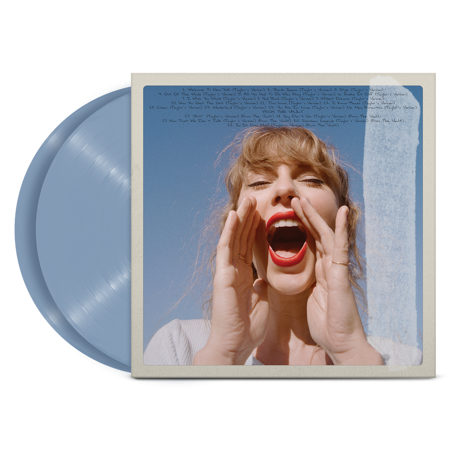 1989 (Taylor’s Version) Crystal Skies Blue Edition - Vinilo (Color Azul 2LP)