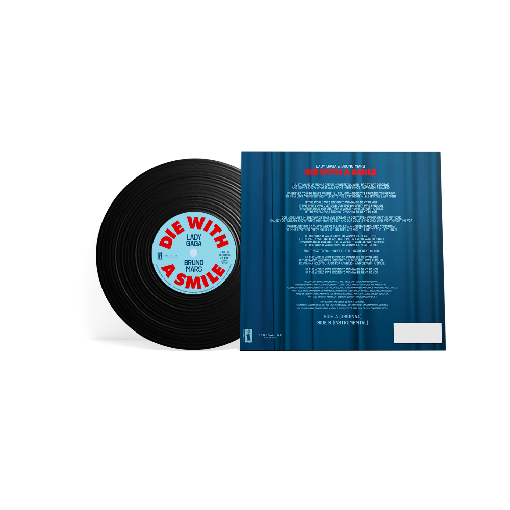 Die With A Smile - Vinilo 7" (Edición Limitada Exclusiva)