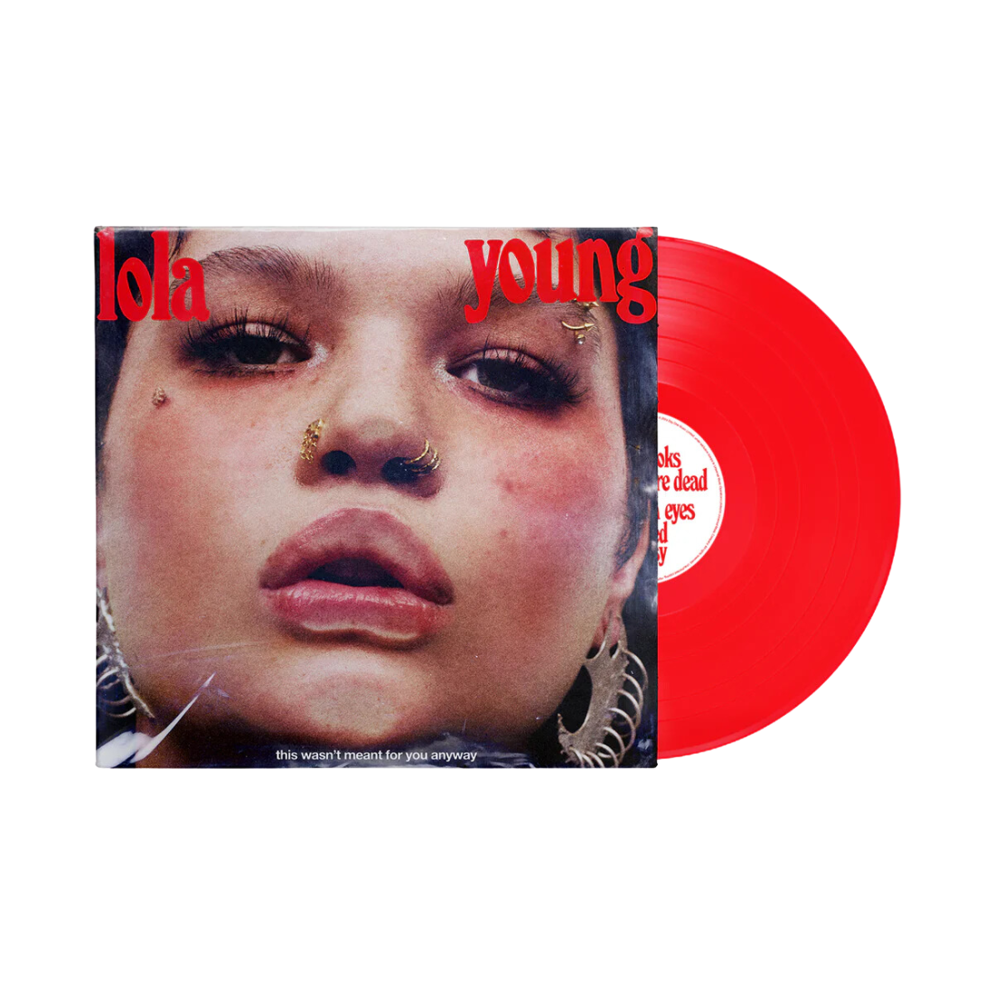 This Wasn't Mean For You Anyway- Vinilo (Edición Limitada Exclusiva Color Rojo) + Tarjeta Firmada
